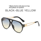 Black Frame Blue And Yellow