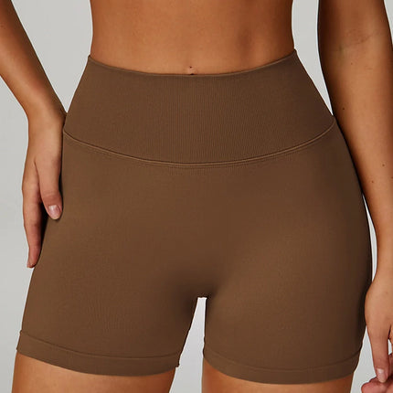 Earthbound Girl V-Waist High-Waist Shorts-6