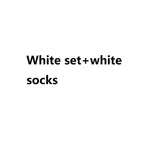 White Suit With Mesh Stockings / S
