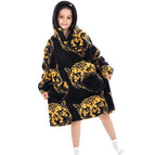 Leopard head warm clothes / One size