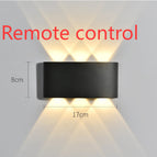 Black 6 heads / 3 color ribbon remote control