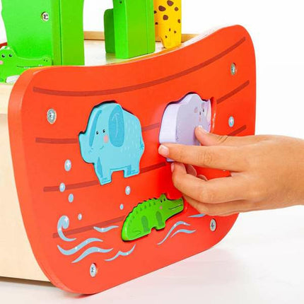 Playset Moltó Noah's ark Wood 17 Pieces-1