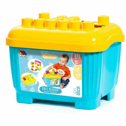 Construction set Moltó Blocks & Puzzles 15 Pieces-7