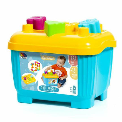 Construction set Moltó Blocks & Puzzles 15 Pieces-2