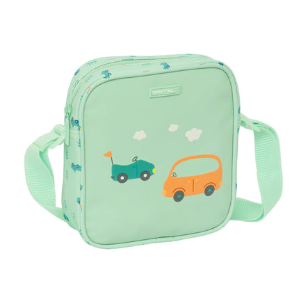 Shoulder Bag Safta Cars Green 16 x 18 x 4 cm-0