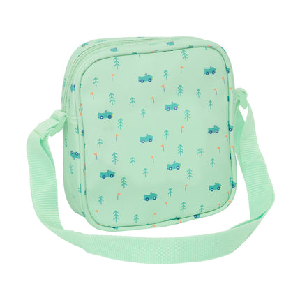 Shoulder Bag Safta Cars Green 16 x 18 x 4 cm-1