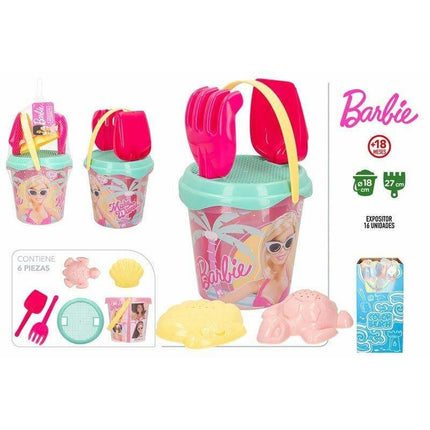 Beach toys set Barbie Ø 18 cm-1