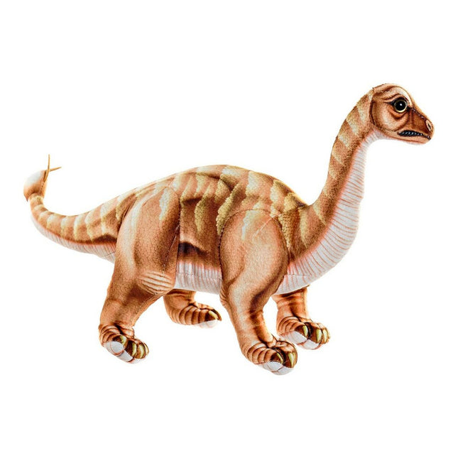 Fluffy toy DKD Home Decor Brown Aluminium Children's Dinosaur-0