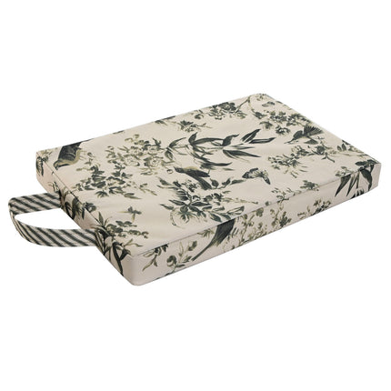 Floor cushion Home ESPRIT Green Beige Cotton Polyester 40 x 25 x 4 cm-0