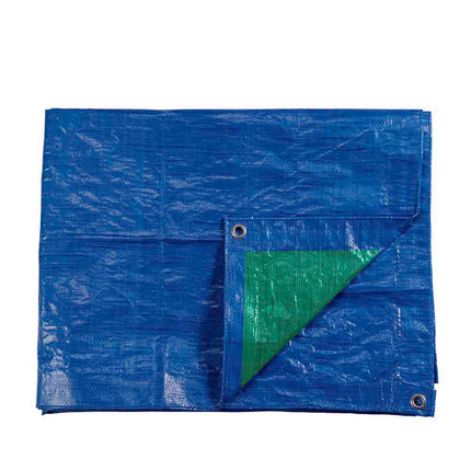 Protective Tarpaulin EDM 74995 Blue 90 g/m² 6 x 10 m-1