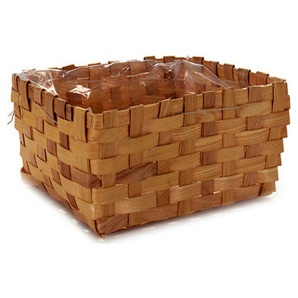 Plant pot Ibergarden Brown Cane 21 x 12,5 x 27 cm-0