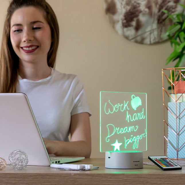 LED Note and Message Board Lemo InnovaGoods-0