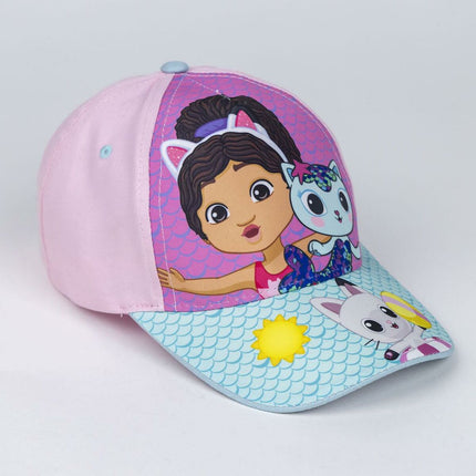 Child Cap Gabby's Dollhouse Turquoise-0