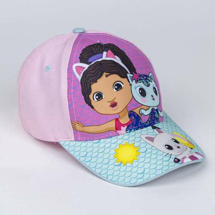 Child Cap Gabby's Dollhouse Turquoise-2