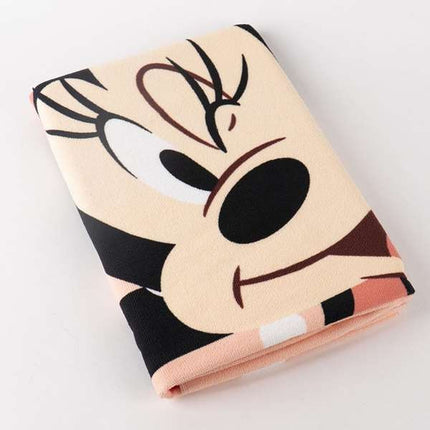 Beach Towel Minnie Mouse 70 x 140 cm Coral-3