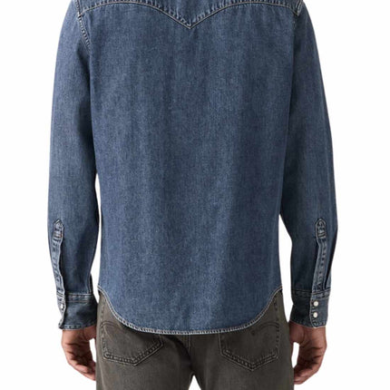 LEVI'S - Men's Western Barstow denim shirt-1