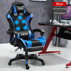 Black blue / Steel foot