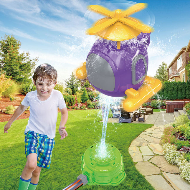 Children's Kweichow Moutai Helicopter Sprinkler Summer Outdoor Lawn Parent-child Splash Water Toys - XdropX