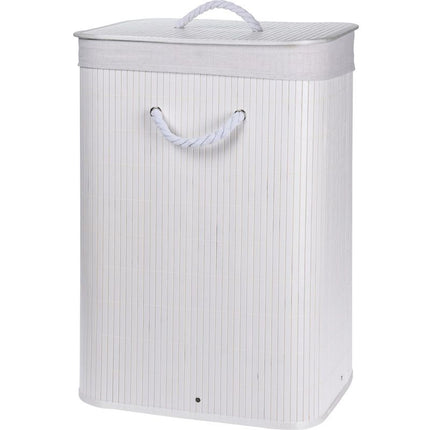 Opvouwbare Wasmand - Bamboe - Wit - XdropX
