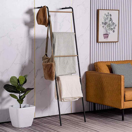 Ceruzo Handdoeken Ladderrek - Metaal - 160 Cm - Vrijstaand - XdropX