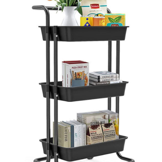 Ceruzo Serveerwagen - Keukentrolley - 3 Manden - 43X36X86 Cm - XdropX