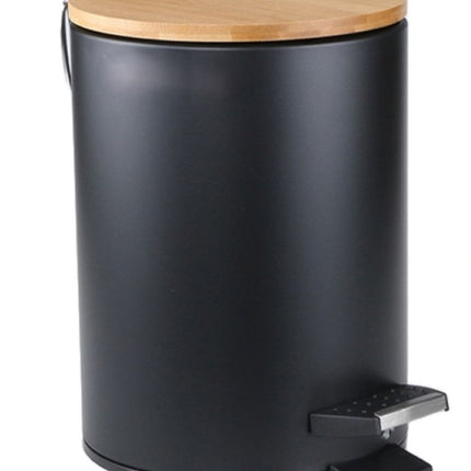 Ceruzo Prullenbakje - 3 Liter - Zwart - XdropX