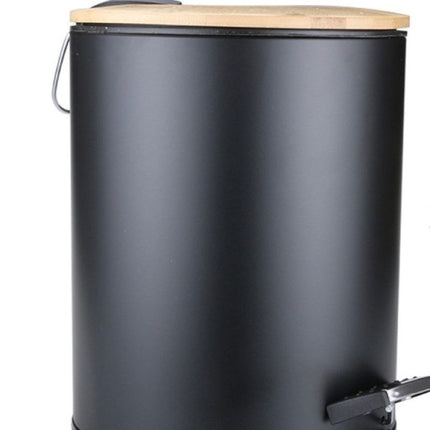 Ceruzo Prullenbak - 5 Liter - Zwart - XdropX
