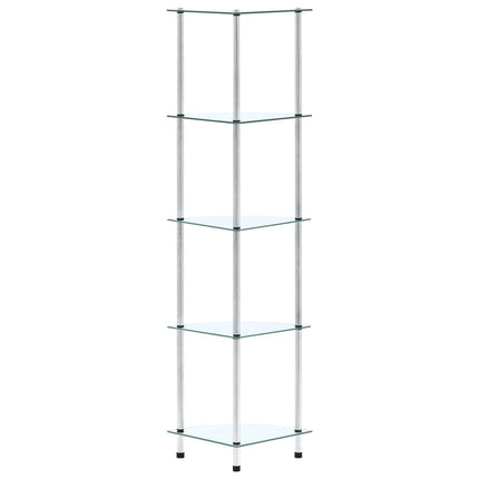 Kastje 30X30X130 Cm Gehard Glas Transparant - XdropX