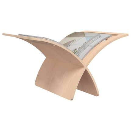 Tijdschriftenrek Vloermodel Hout Naturel - XdropX