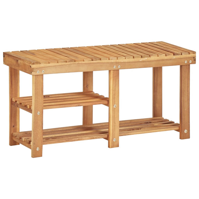 Schoenenrek 90X32X46 Cm Massief Acaciahout - XdropX