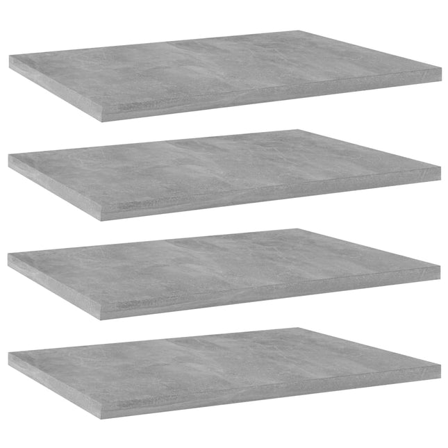Wandschappen 4 St 40X30X1,5 Cm Bewerkt Hout - XdropX