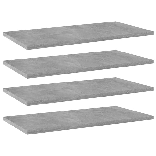 Wandschappen 4 St 60X30X1,5 Cm Spaanplaat - XdropX