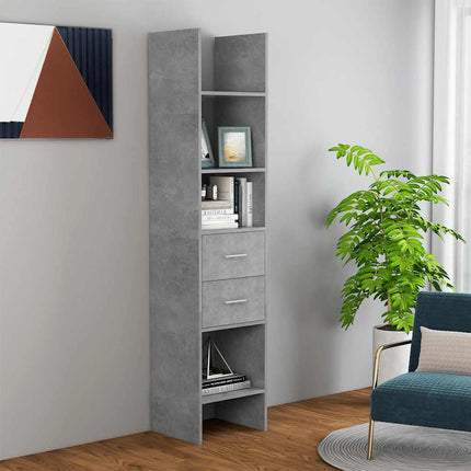 Boekenkast 2-Laags 40 X 35 X 180 Cm Bewerkt Hout - XdropX