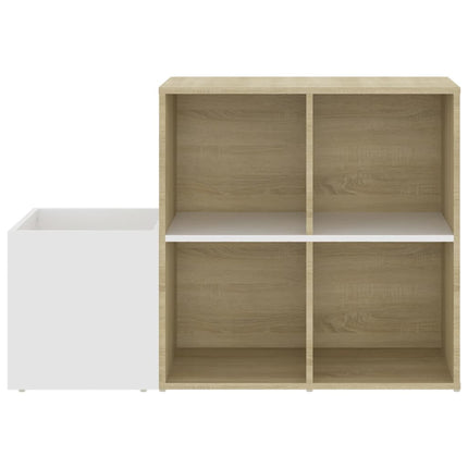 Opbergkast 105X35,5X70 Cm Bewerkt Hout Kleur - XdropX