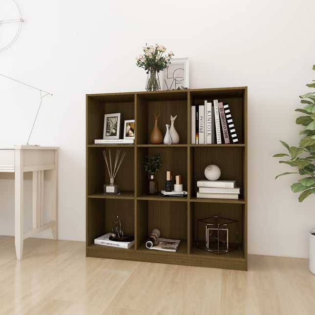 Boekenkast/Kamerscherm 104X33,5X110 Cm Massief Grenenhout - XdropX