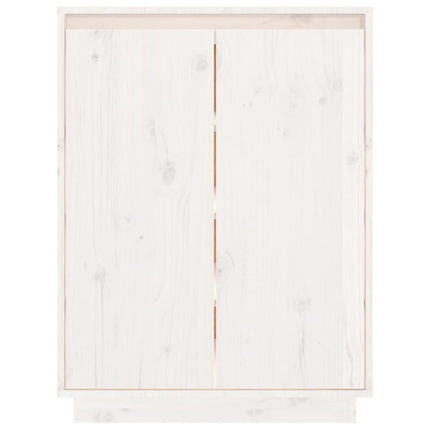 Schoenenkast 60X35X80 Cm Massief Grenenhout - XdropX