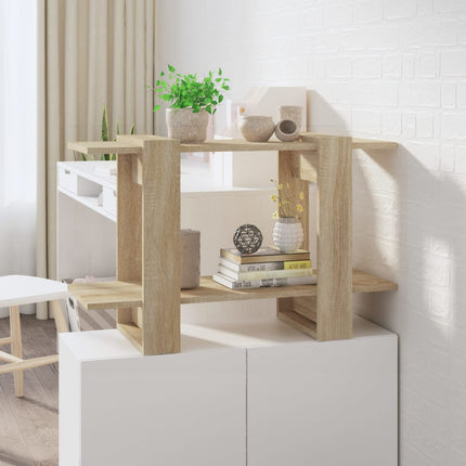 Boekenkast/Kamerscherm 80X30X51 Cm Eikenkleurig - XdropX