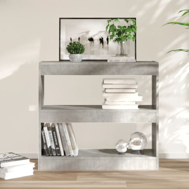 Boekenkast/Kamerscherm 80X30X72 Cm Artisanaal Eikenkleur - XdropX