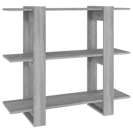 Boekenkast/Kamerscherm 100X30X87 Cm Eikenkleurig - XdropX