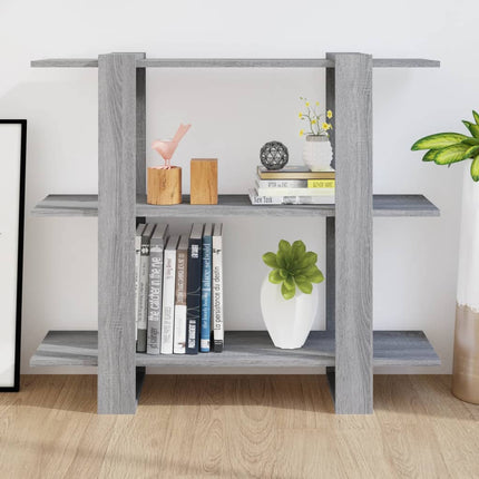 Boekenkast/Kamerscherm 100X30X87 Cm Eikenkleurig - XdropX