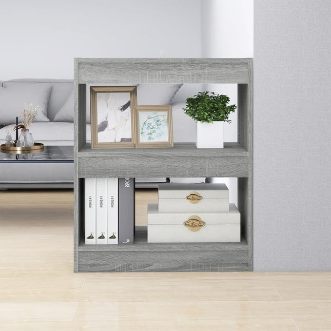 Boekenkast/Kamerscherm 60X30X72 Cm Eikenkleurig - XdropX