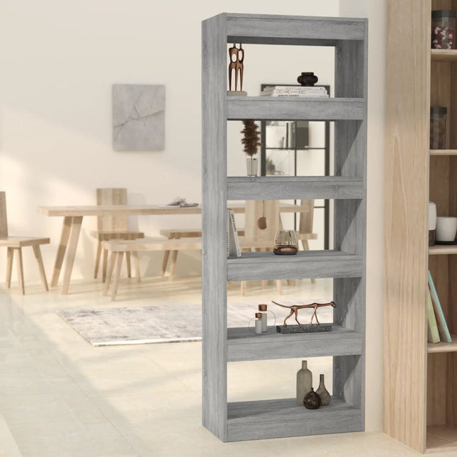 Boekenkast/Kamerscherm 60X30X166 Cm Bewerkt Hout - XdropX