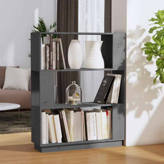 Boekenkast/Kamerscherm 80X25X101 Cm Massief Grenenhout - XdropX