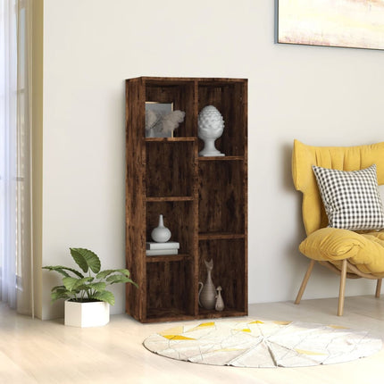 Boekenkast 50X25X104 Cm Bewerkt Hout Kleurig - XdropX