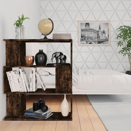 Boekenkast/Kamerscherm 80X24X96 Cm Bewerkt Hout - XdropX