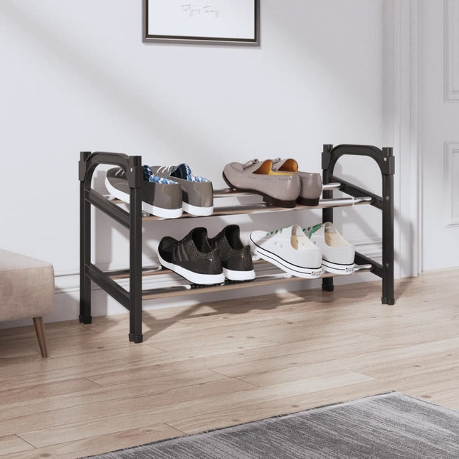 Schoenenrek Met 2 Schappen Verlengbaar 119X24X37 Cm - XdropX