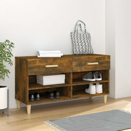 Schoenenkast 102X35X55 Cm Bewerkt Hout - XdropX