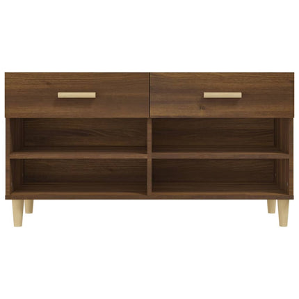 Schoenenkast 102X35X55 Cm Bewerkt Hout - XdropX
