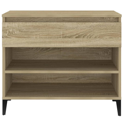 Schoenenkast 70X36X60 Cm Bewerkt Hout Kleurig - XdropX