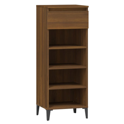 Schoenenrek 40X36X105 Cm Bewerkt Hout - XdropX